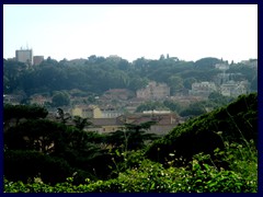 Upscale areas from Palatine Hill, Forum Romanum.