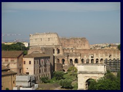 View of Colosseum from Forum Romanum 