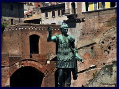 Sculpture of  Augustus Caesar, Forum Romanum.