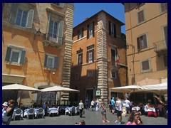 Piazza della Rotunda with it's obelisk from the 18th century.