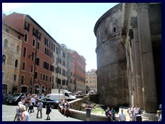 The side of Pantheon