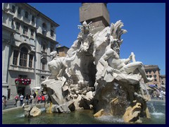 Fountain of the Four Rivers (Fontana dei Quattro Fiumi), Piazza Navona