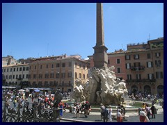 Fountain of the Four Rivers (Fontana dei Quattro Fiumi), Piazza Navona