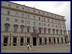 Palazzo Chigi, Piazza Colonna. The seat of the Italian government, formerly the Austria-Hungary's embassy.