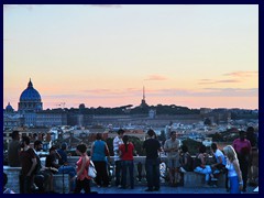 Pincio Terrace above Piazza del Popolo.