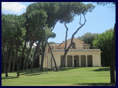 The World Exhibtion in 1911 took place in Villa Borghese, many of the pavilions are still intact.