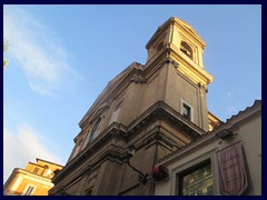 Chiesa di Sant'Atanasio, Via del Babuino. A roman catholic titular church from 1583.