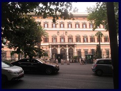 Palazzo Margherita on Via Veneto houses the US embassy.