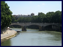 River Tiber from Ponte Sant 'Angelo.