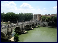 View of the Tiber from Castel Sant 'Angelo 