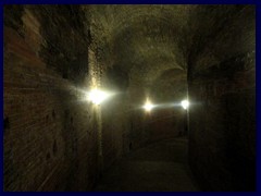 The passage downwards, Castel Sant 'Angelo.