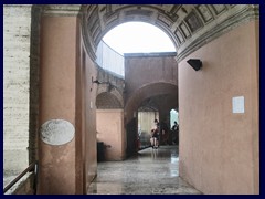 Sant 'Angelo's vault during the thunderstorm.