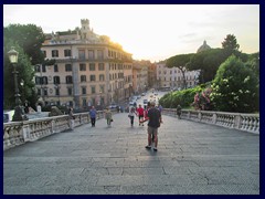 Michelangelo's stairs to Piazza Campidoglio, Capitoline Hill.