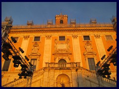 Palazzo Senatorio, the seat of Rome's mayor on Piazza Campidoglio, Capitoline Hill.