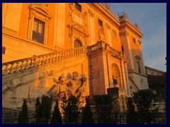 Palazzo Senatorio, the seat of Rome's mayor on Piazza Campidoglio, Capitoline Hill.