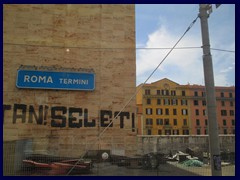 Approaching Termini Station.