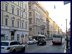 Via Nazionale is a major road that leads towards Piazza della Republicca.