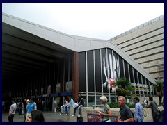 Roma Termini Station, the main railway station.