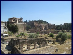 Views of Rome from Palatine Hill, Forum Romanum 001