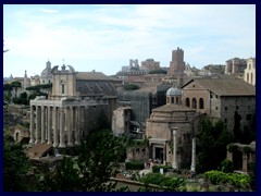 Views of Rome from Forum Romanum 012