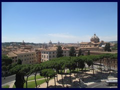 Views of Rome from Monument to Victor Emanuele II 002