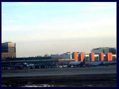 Sheremetyevo Airport, Russia's 2nd largest airport. It opened in 1959 and hands about 29 million passengers a year. The airport has 6 terminals, named A-D. We passed it when we switched planes from Copenhagen to Hong Kong, and Hong Kong to Copenhagen, via Moscow.