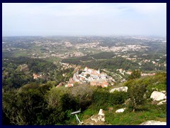 Palácio Nacional de Sintra from above