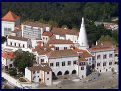 Palácio Nacional de Sintra from above