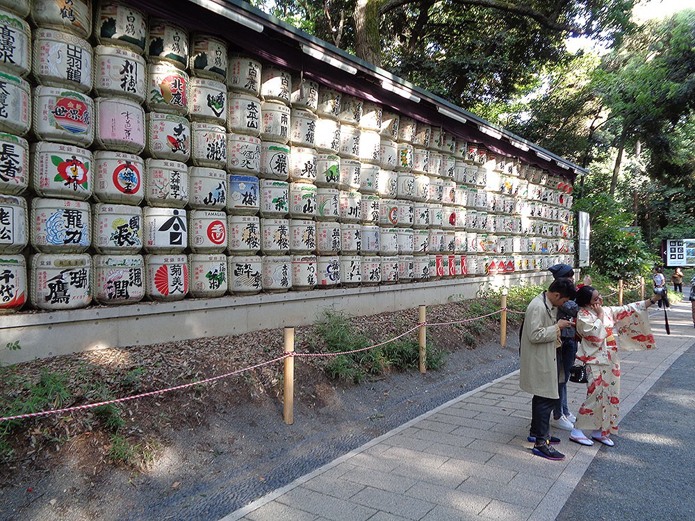 Tokyo Yoyogi Park Meji Shrine Yoyogi National Gymanasium Shibuya