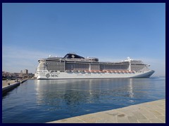 Riva, waterfront 23 - MSC Splendida cruise ship