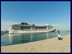 Riva 4K 01- MSC Splendida cruise ship