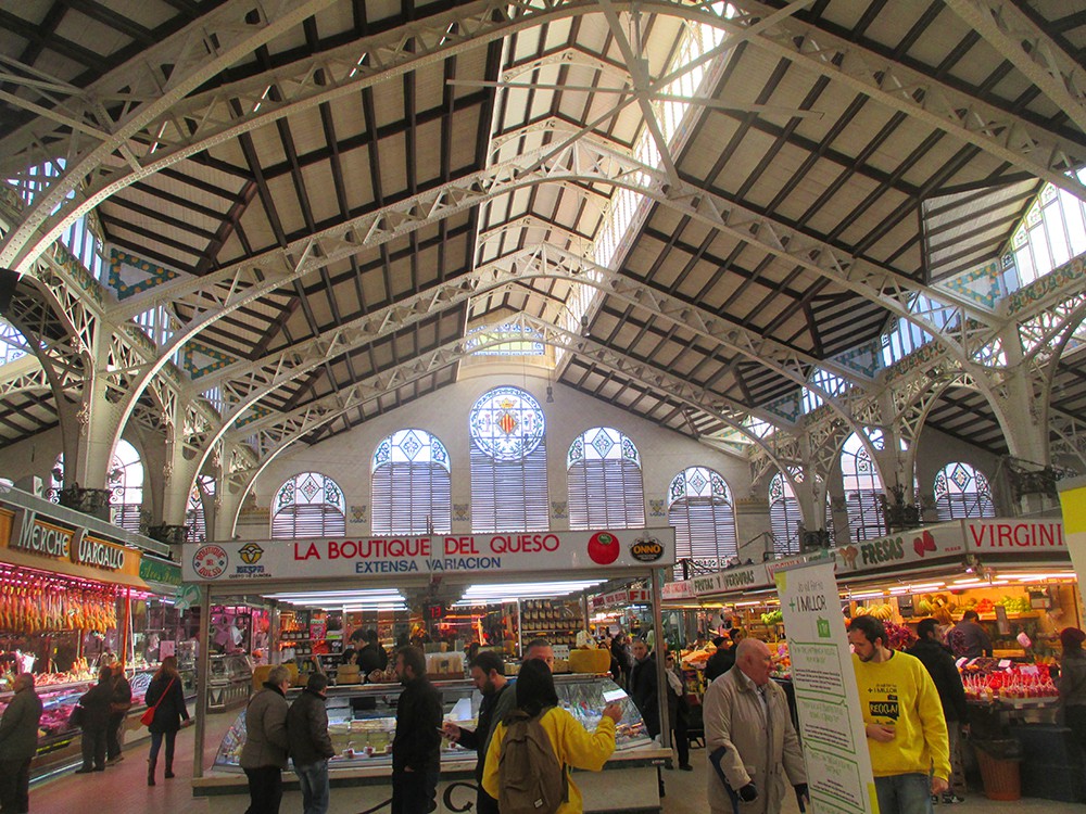 Valencia Mercat Central Central Market Plaza Del Mercado