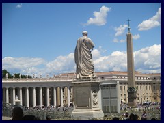 Statue of St Peter, St Peter's Square.