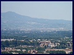 Views of Rome from St Peter's Basilica, Vatican City 004