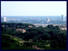 Views of Rome from St Peter's Basilica, Vatican City 016