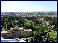 Views of Rome from St Peter's Basilica, Vatican City 030