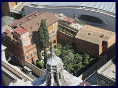 Views of Rome from St Peter's Basilica, Vatican City 038