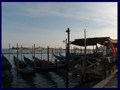 Piazza San Marco gondolas