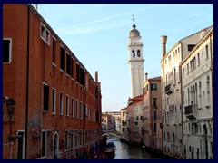 Venice 278 -  Campanile of San Giorgio dei Greci's leaning tower