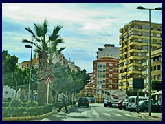 Villajoyosa - new part of the city centre