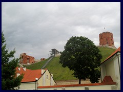 Gediminas Tower, Upper Castle, seen from the Lower Castle.