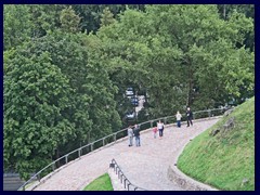 The hill that surrounds the Gediminas Tower