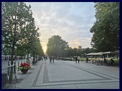 Gedimino Avenue, at Lukiškės Square.