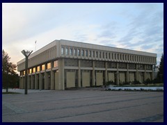 Seimas Palace, the Parliament building, Gedimino Avenue. Built in 1982. 