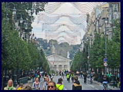 Gedimino Avenue towards Cathedral Square.