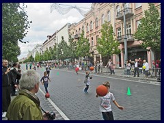 Vilnius Marathon 2015 (children section), Gedimino Avenue.