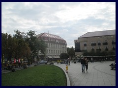 Gedimino Avenue ends at Cathedral Square.