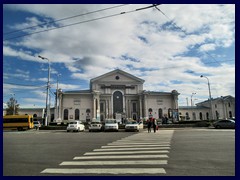 Railway station. Built in 1861 and connected the airport and all neighbouring countries.