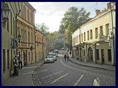  Uzupis gatve (Uzupis street), the main street.