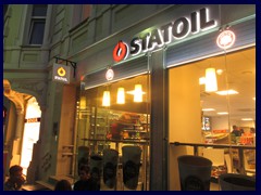 Statoil café on Gedinom Avenue, only seen the gas stations before!